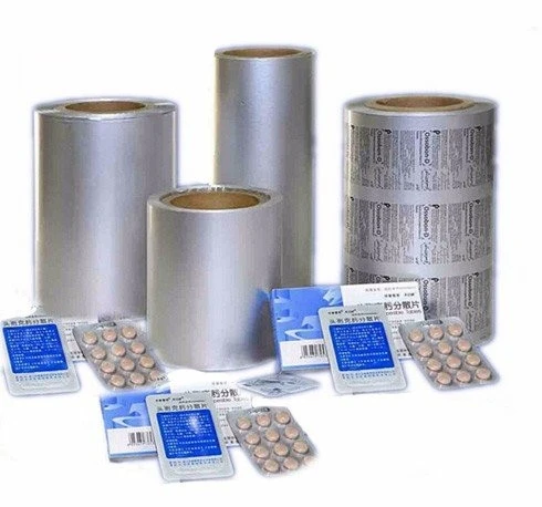 Pharmaceutical PTP Aluminum Sealing Film Printing Alu Alu Foil For Blister Capsule Packing